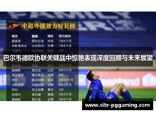 巴尔韦德欧协联关键战中惊艳表现深度回顾与未来展望